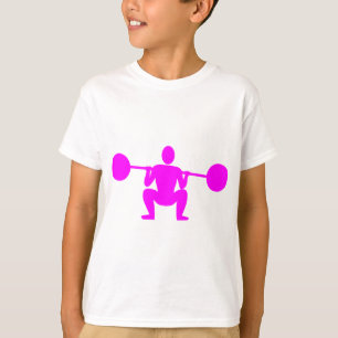T-shirt Poids Lifter 01 - Magenta