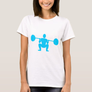 T-shirt Poids Lifter 01 - Sky Blue
