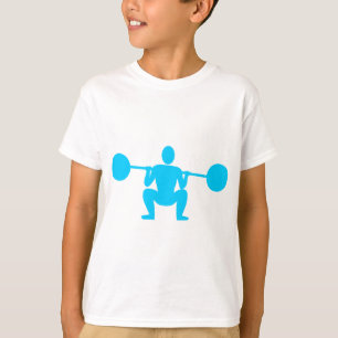 T-shirt Poids Lifter 01 - Sky Blue