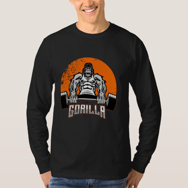T-shirt Poids-lifter Gorilla Buffer Up Gorilla Heavy Lifte (Devant)