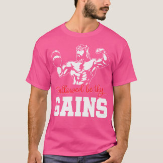 T-shirt Poids Lifting Bodybuilding Devait Être Vos Gains
