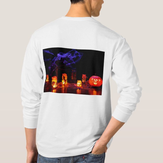t-shirt poids lourd à manches longues (Dos)
