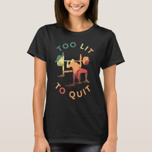 T-shirt Poids Pour Un Exercice Amoureux Weightli