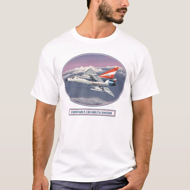 T-SHIRT POIGNARD DE DELTA DE CONVAIR F120 (Devant)