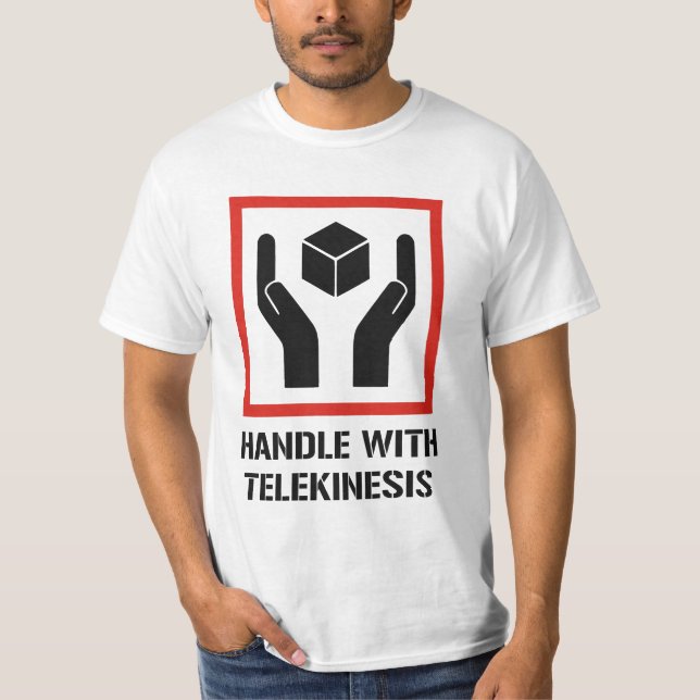 T-shirt Poignée avec le Telekinesis (Devant)
