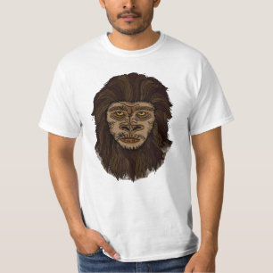 T-shirt Poignée Bigfoot Sasquatch marécage Ape