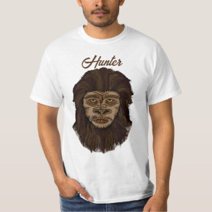 T-shirt Poignée Bigfoot Sasquatch Marécage Ape Chasseur