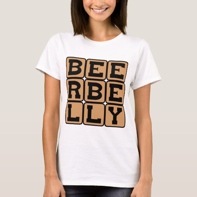 T-shirt Poignée d'Amour, Effet Secondaire de la Consommati (Devant)