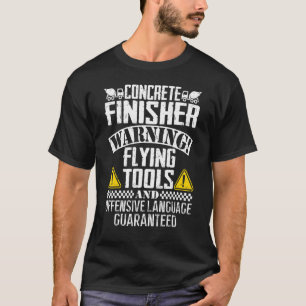 T-shirt Poignée de finisseur en béton