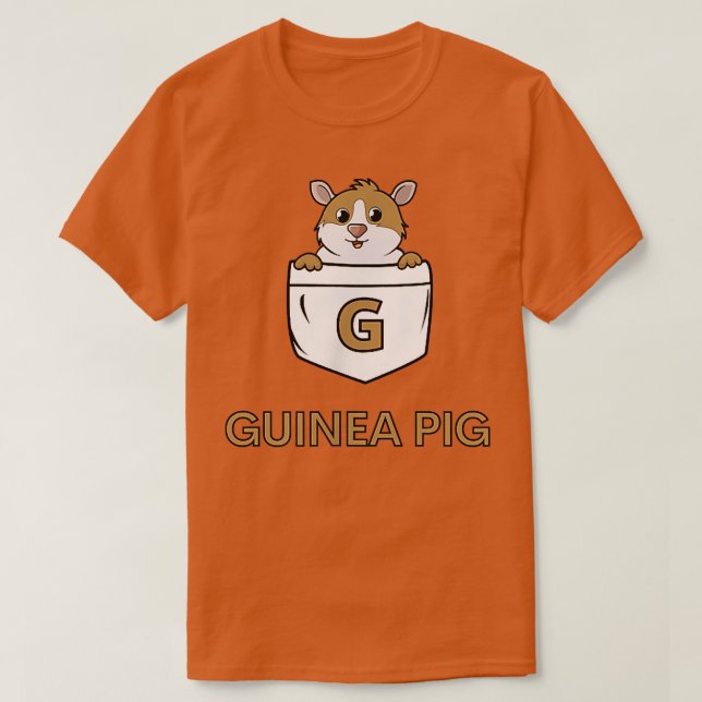 T-shirt Poignée de Guinée conception animale (Design devant)