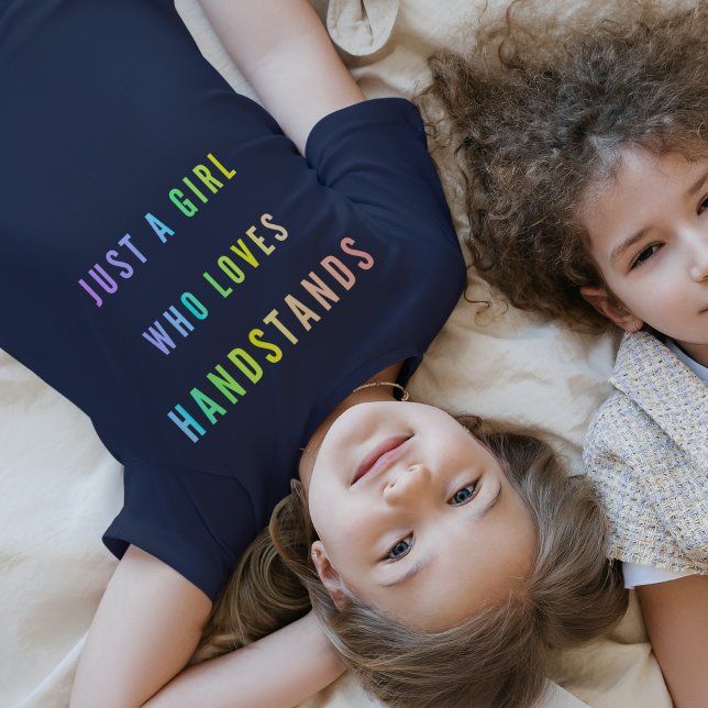 T-shirt Poignée de gymnaste Fun Rainbow (Créateur téléchargé)
