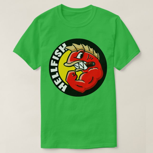 T-SHIRT POIGNÉE HELLFISH (Design devant)