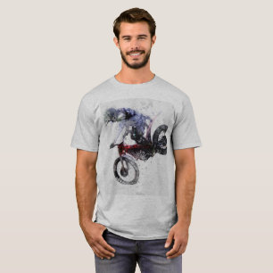 T-shirt Poignée - Motocross Rider