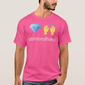 T-shirt Poignets diamant avec hashtag