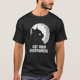 T-shirt Poils de Chat Partout Chat Humour Chatons Mère d