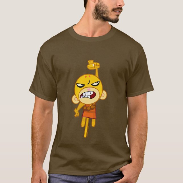T-shirt Poinçon bouddhiste (avant et dos) (Devant)