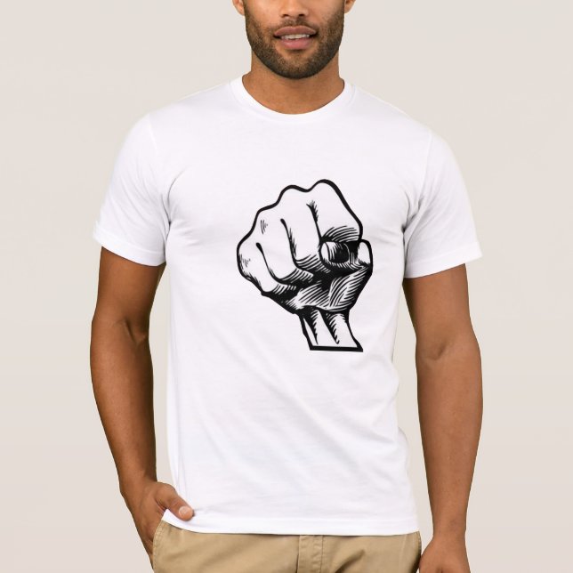 T-shirt Poing Clinqué (Devant)