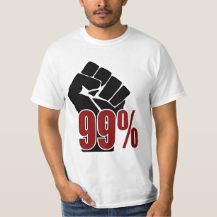 T-shirt Poing de 99 pour cent