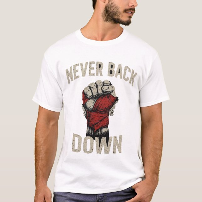 T-shirt Poing de Défiance (Devant)