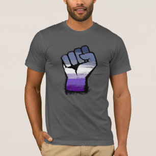 T-shirt Poing de fierté lesbienne masculine