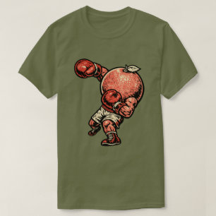T-shirt Poing de Knockout de Pamplemousse — Boxeur Rétro V