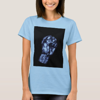 T-shirt Poing de puissance noire