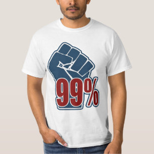 T-shirt Poing de quatre-vingt-dix-neuf pour cent