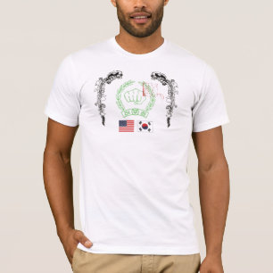 T-shirt Poing et dragons coréens
