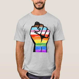 T-SHIRT POING FIER DU PROGRÈS LGBTQ