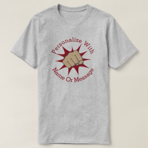 T-shirt Poing PERSONNALISÉ