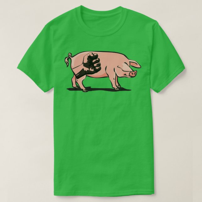 T-shirt Poing porc 1 (Design devant)