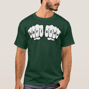 T-shirt Poings barista 5