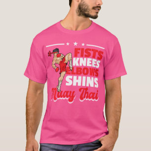 T-shirt Poings genoux coudes Shins Muay Thai Tiger Muay Th