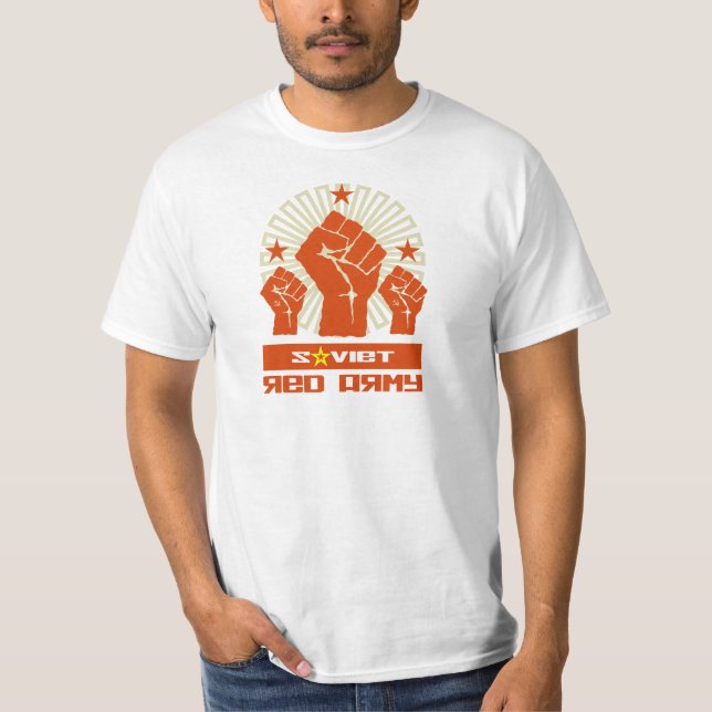 T-shirt Poings soviétiques de l'armée rouge 3 (Devant)