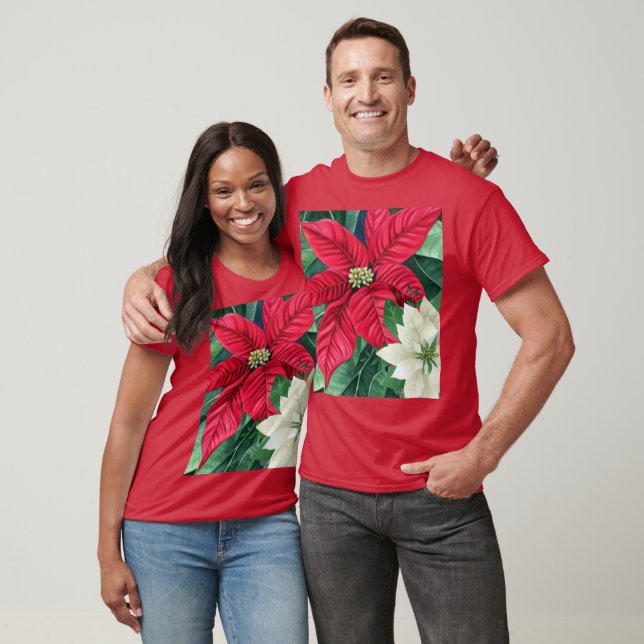 T-shirt Poinsettia (Unisexe)