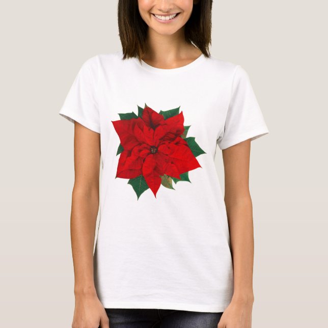 T-shirt Poinsettia.png (Devant)