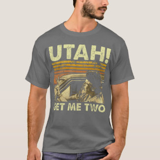 T-shirt Point Break Utah Get Mewo Break Vintage Drôle Clas