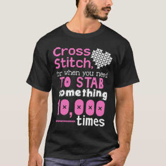 T-shirt Point croisé pour quand vous devez poignarder