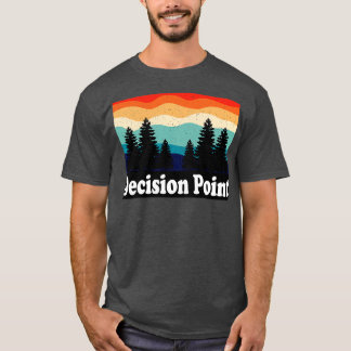 T-shirt Point de décision Alaska Retro