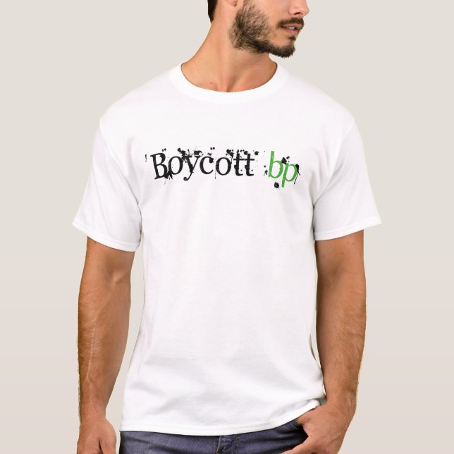 T-shirt Point d'ébullition de boycott (Devant)