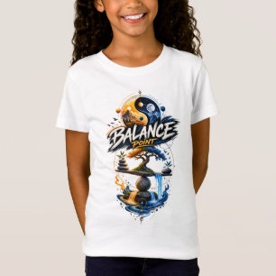 T-Shirt Point d'Équilibre – Art Géométrique de la Nature C