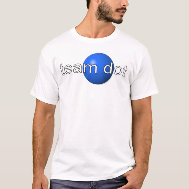 T-shirt point d'équipe vieux (Devant)