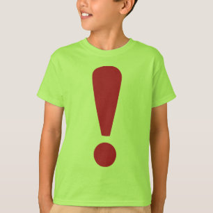 T-shirt Point d'exclamation