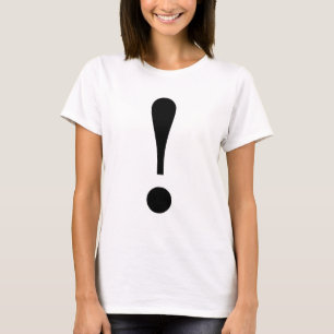 T-shirt Point d'exclamation