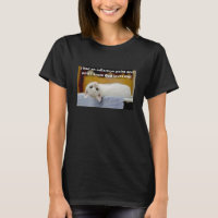 T-shirt Point d'inflexion (noir)