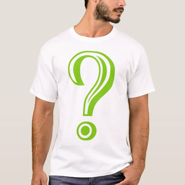 T-shirt Point d'interrogation Chisel (Devant)
