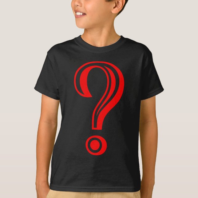 T-shirt Point d'interrogation Chisel (Devant)