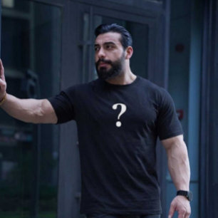T-shirt Point d'Interrogation Minimaliste Mystère