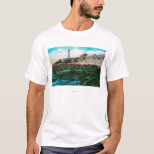 T-shirt Point Loma et phare à marée basse