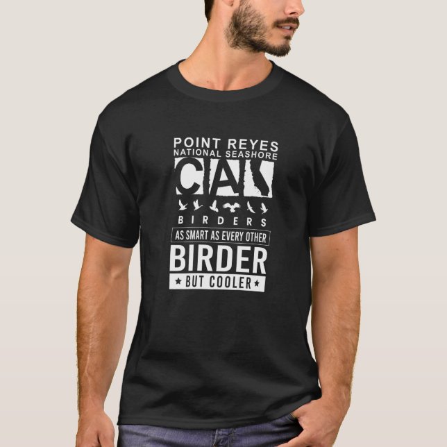 T-shirt Point Reyes National Seashore BirdObservation des  (Devant)